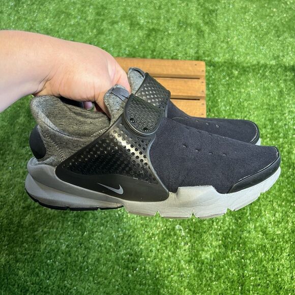 Mens Nike Sock Dart Tech Fleece Cool Grey 834669-001 Mens Size 9 Pre Owned - Picture 1 of 7